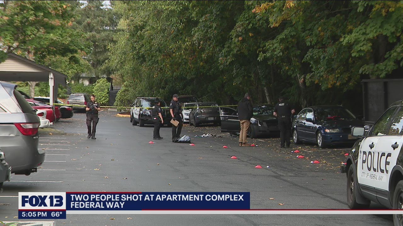 2 shot at Federal Way apartment complex | FOX 13 Seattle - YouTube