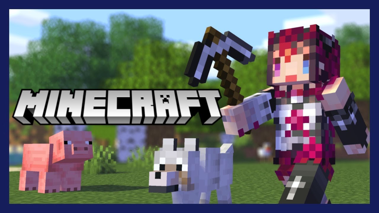 【MINECRAFT】Mining and getting materials for portal stuff!