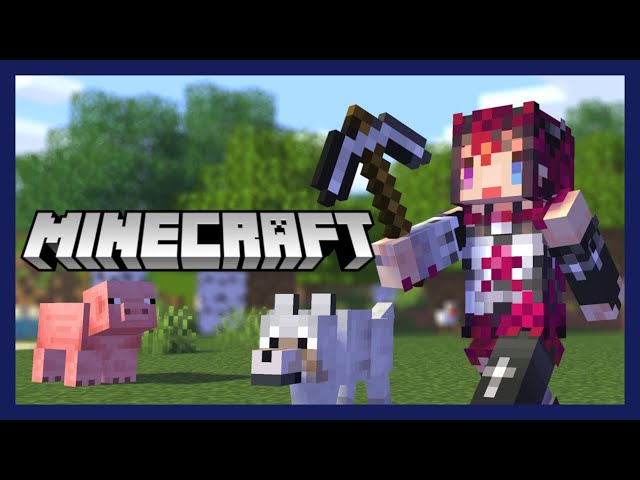 【MINECRAFT】Mining and getting materials for portal stuff!のサムネイル