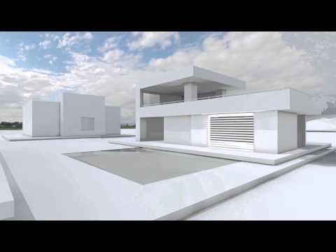 Визуализация Экстерьерной Сцены - YouTube