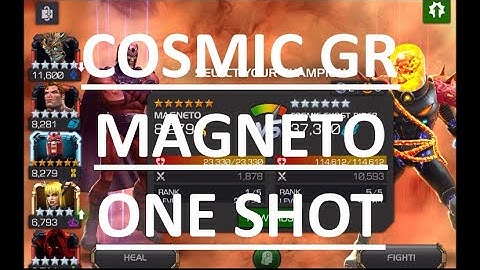 Magneto one shot Cosmic Ghost Rider Event Quest Boss - MCOC