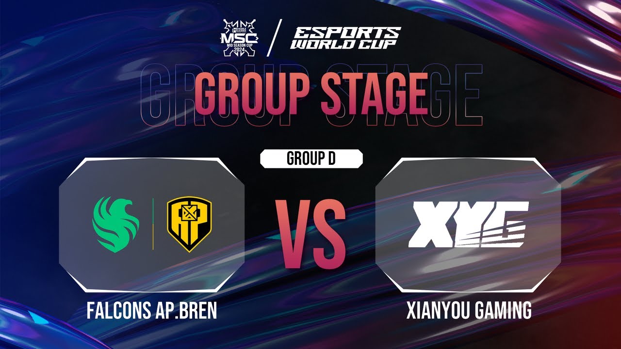 Falcons AP.Bren vs. Xianyou Gaming - MLBB MSC 2024 x EWC // Day 4 - Group Stage