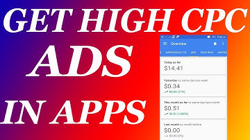 How To Get High CPC adS In Android App For High Income