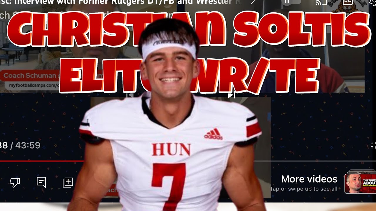 Christian Soltis Big Time WR/S Prospect 2025 6-3 205 - YouTube
