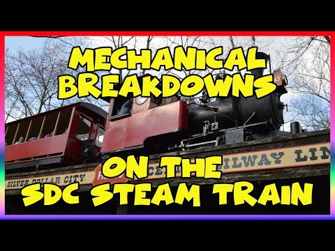 Mechanical Breakdowns on Silver Dollar City Steam Train- Ep 126 Confessions of a Theme Park Worker