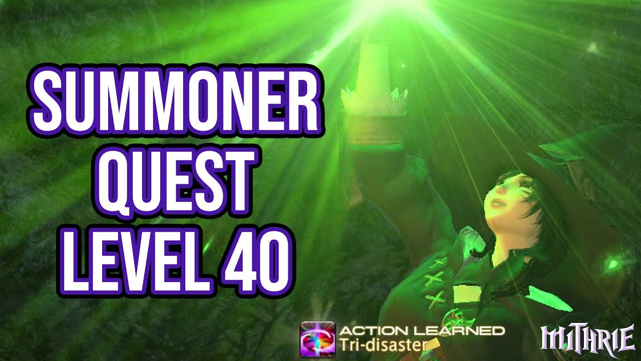 Araj the Summoner. Summoner Level 50 Quest. Ferdafs Summoner's Quest. Level quest