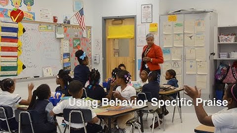 Using Behavior Specific Praise 1