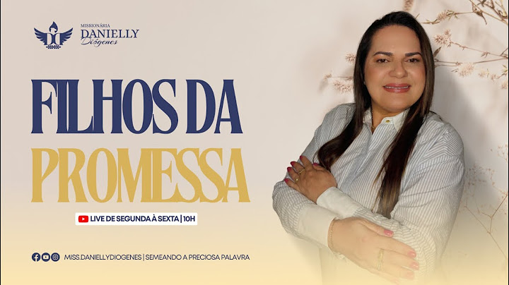 Tome posse da promessa porque Deus vai cumprir.