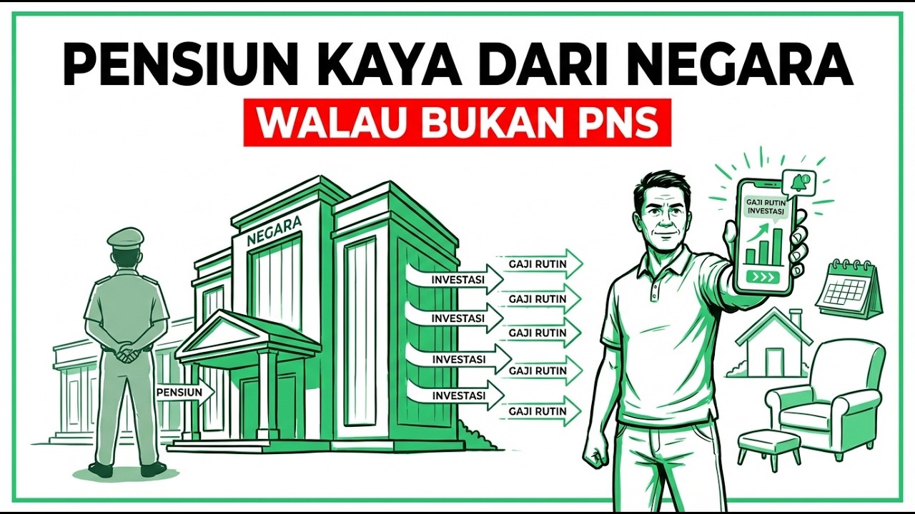 HANYA MODAL 500 RIBU: 4 CARA 'TITIP MODAL' PADA NEGARA BIAR DIGAJI TIAP BULAN SAAT SUDAH TUA!