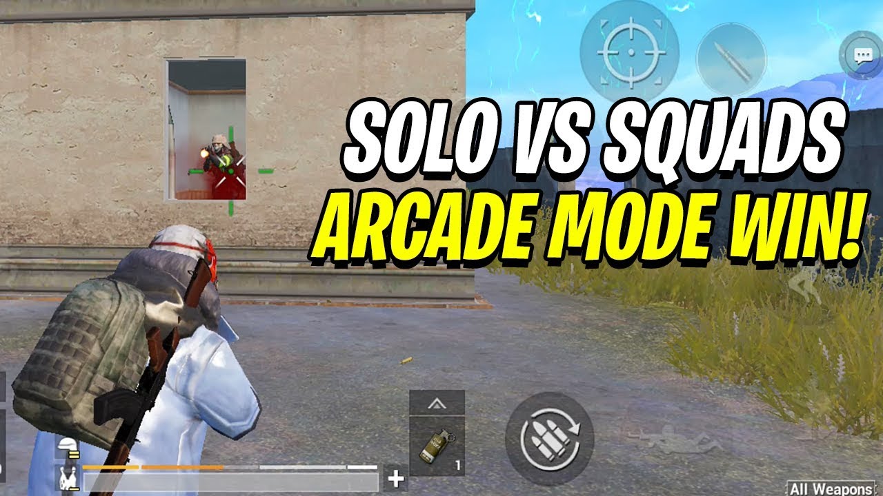 SOLO vs SQUAD! | ARCADE WIN! | PUBG MOBILE - YouTube