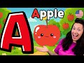 ⭐ ABC Song 🍎 | Learn Alphabet A to Z | ABC Phonics Song for Kids