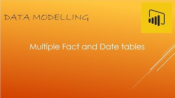 Multiple Fact Tables and Multiple Date Tables Power BI