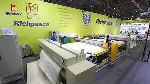 Richpeace Computerized Single Needle Automatic Quilting Machine（Continuous Feeding） RPCQ-QC-1-2325-2