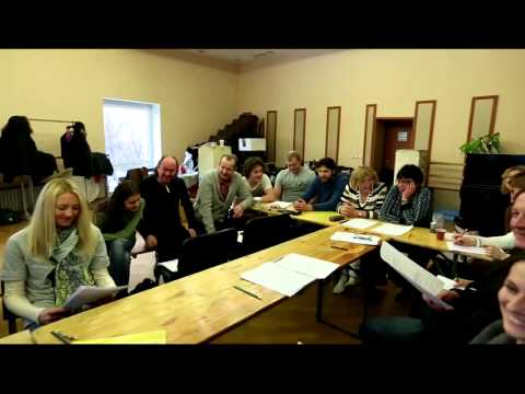 "Первое второе пришествие" Репетиция спектакля
