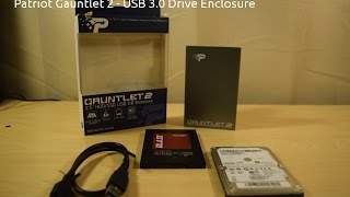 Patriot Gauntlet 2 - Usb 3.0 Drive Enclosure