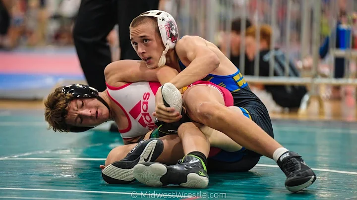 113 18U  Tony Phillips {G} of Hawks Wrestling NE v...