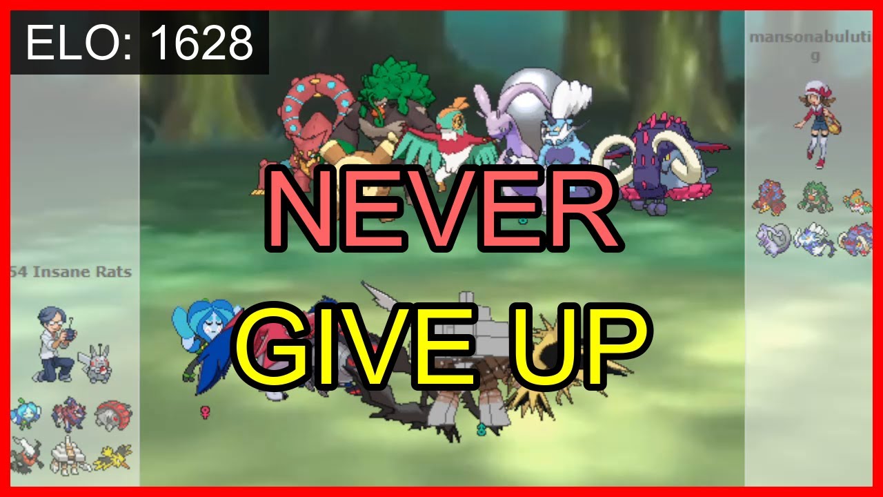 High Ladder Gameplay: 54 Insane Rats vs mansonabuluting (1628) | Pokemon Showdown