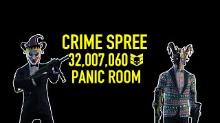 [PAYDAY 2] Panic Room Crime Spree Duo ft. DarkWubi (No AI, level 32 million)