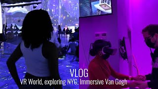 Weekend In My Life| Virtual World and Immersive Van Gogh 2021