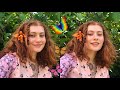 Trying Some Fun Hippie Hairstyles + My Curl Routine 🔅✌🏻🌈 ||  ❊ Harmony Nice ❊