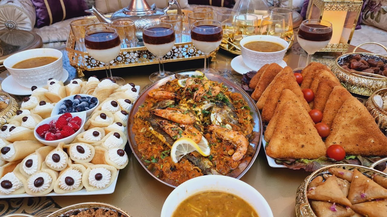 مكاين غير الساهل يا لالة🥰تحلية الماء اللديدة😋فطائر روعة بحشوة اقتصادية👌سمك بطريقة خطيرو معلك