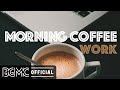 MORNING COFFEE WORK: Cozy Jazz Accordion Instrumental Background for Stress Relief
