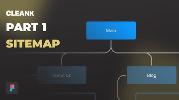 Sitemap FigJam Figma Tutorial | UI UX Design | Cleank Web Design Part 1