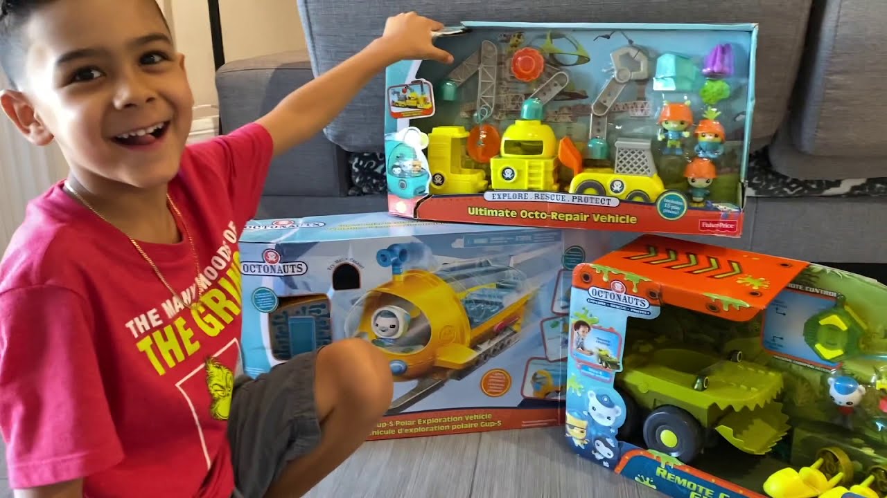 Three NEW Octonauts Toy Surprises Part 1! Octonauts Unboxing Lot of