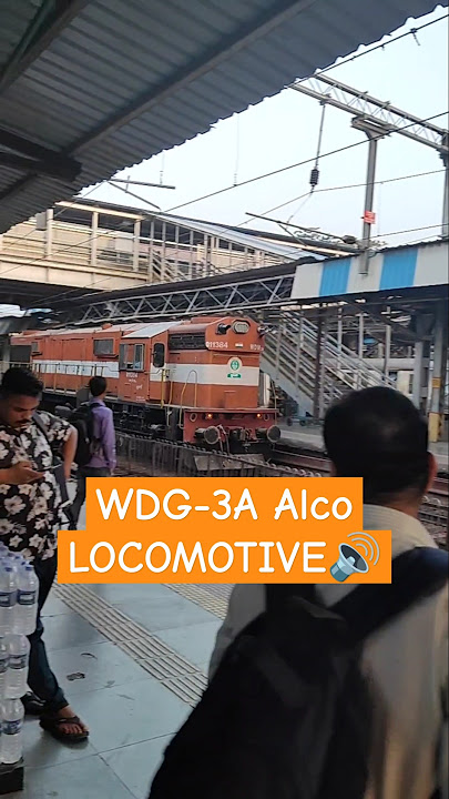 ππRarest ALCO WDG-3A Diesel Locomotive#indianrailways #wdg3a #alcolocomotive #dieselengine #train