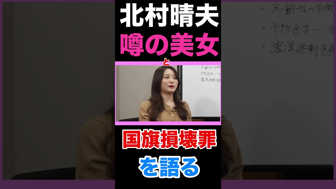 〈日本保守党〉北村晴男国旗損壊罪を語る #日本保守党 #北村晴男