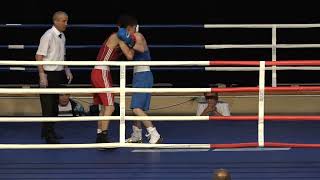 Бокс. Турнир Шопокова-2022. 54 кг 1/2 Ислам Торобаев (Кыргызстан)-Ардак Сагымбек (Казахстан)