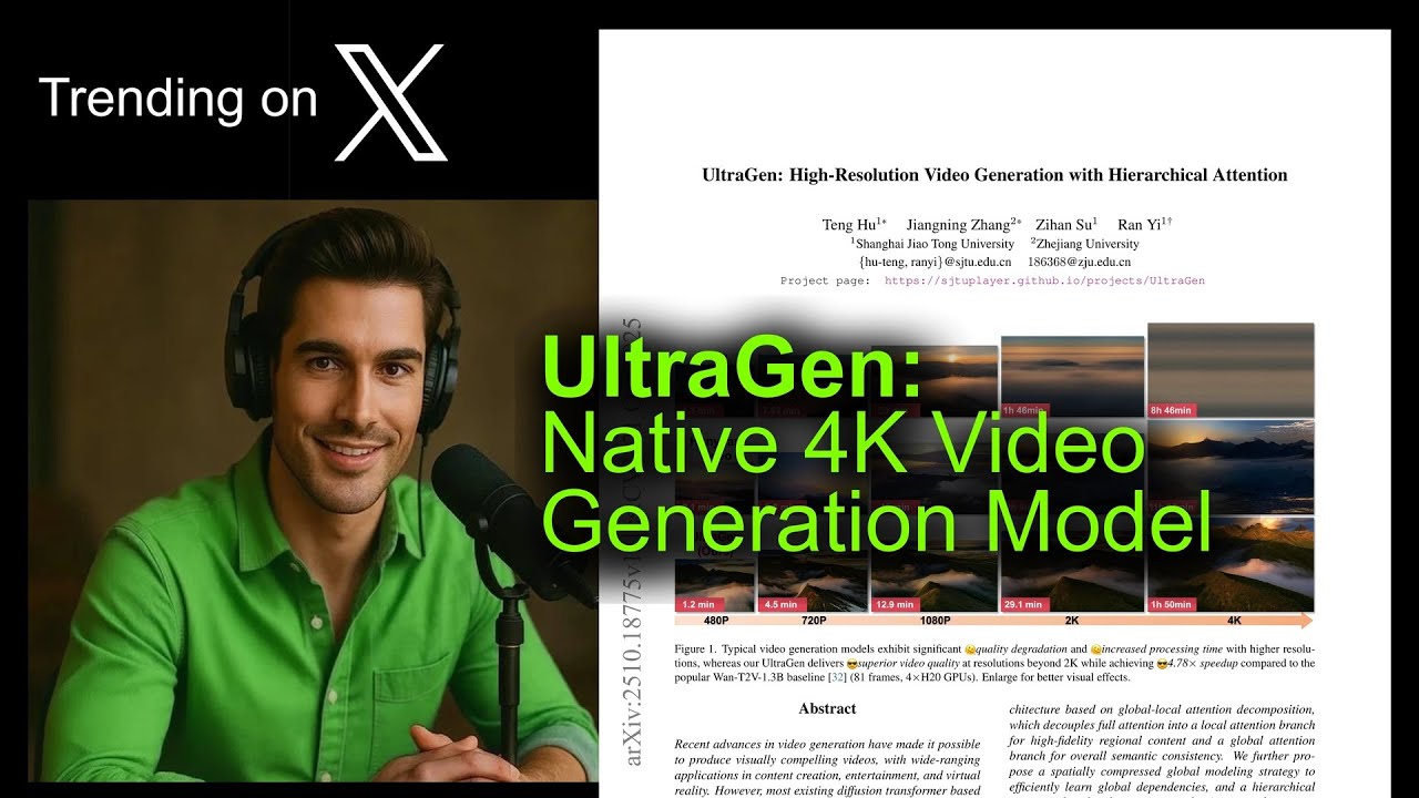 UltraGen: Native 4K Video Generation Model