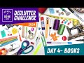 DAY 4 BOOKS  📙📘📕  2024 Declutter Challenge