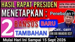 INFO PENTING GEMBIRA HARI INI HINGGA AKHIR SEPT KPM PKH BPNT YG MENUNGGU BONUS TAMBAHAN CAIR SIMAK