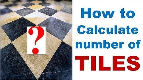 How to calculate quantity of tiles | Number of tiles required for room | Civil Engineer