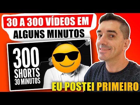 Você Vai Criar 300 shorts em Minutos! Como Criar Vídeos em massa p/ Ganhar DINHEIRO