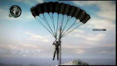 Just Cause 2 in game capture demonstration