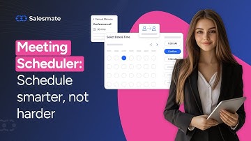 Effortless Meeting Scheduling with Salesmate