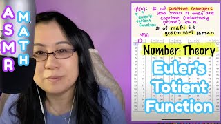 ASMR Math | Number Theory- Euler’s Totient Function (Whisper, Softspoken, Educational, Teaching You) screenshot 4