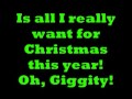 Family Guy- All I Really Want for Christmas (This Year)-Lyrics