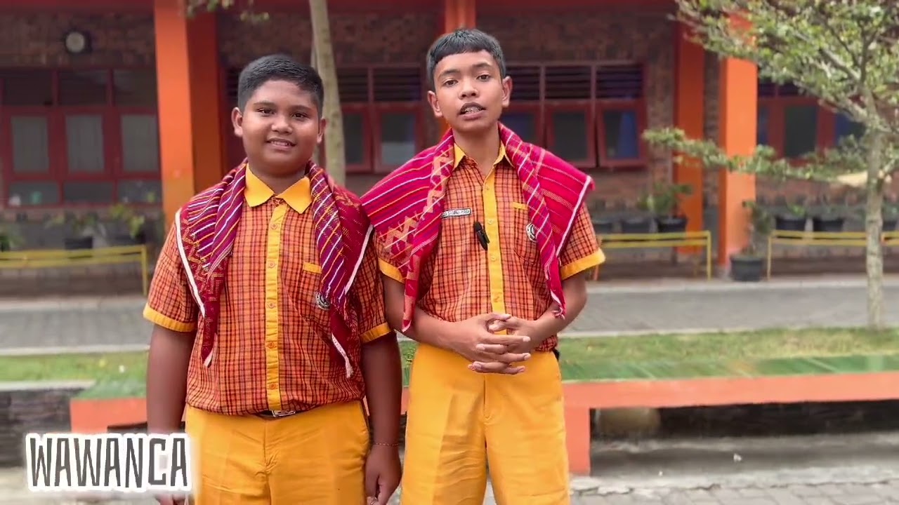 Hallo teman-teman, ini adalah ekskul Musik Tradisional Karo yang ada di SMP Santa Maria, yuk ikuti