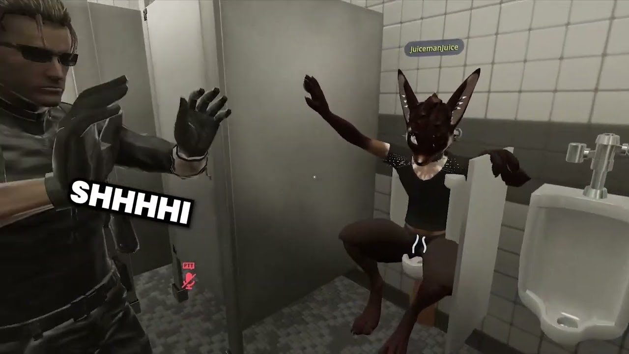 A day in VR chat.