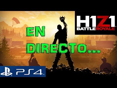 *H1Z1 PS4* NUEVA ACTUALIZACION 1.23 Y PRIMERA VICTORIA EN VIVO comienza en el minuto 52 playstation 3