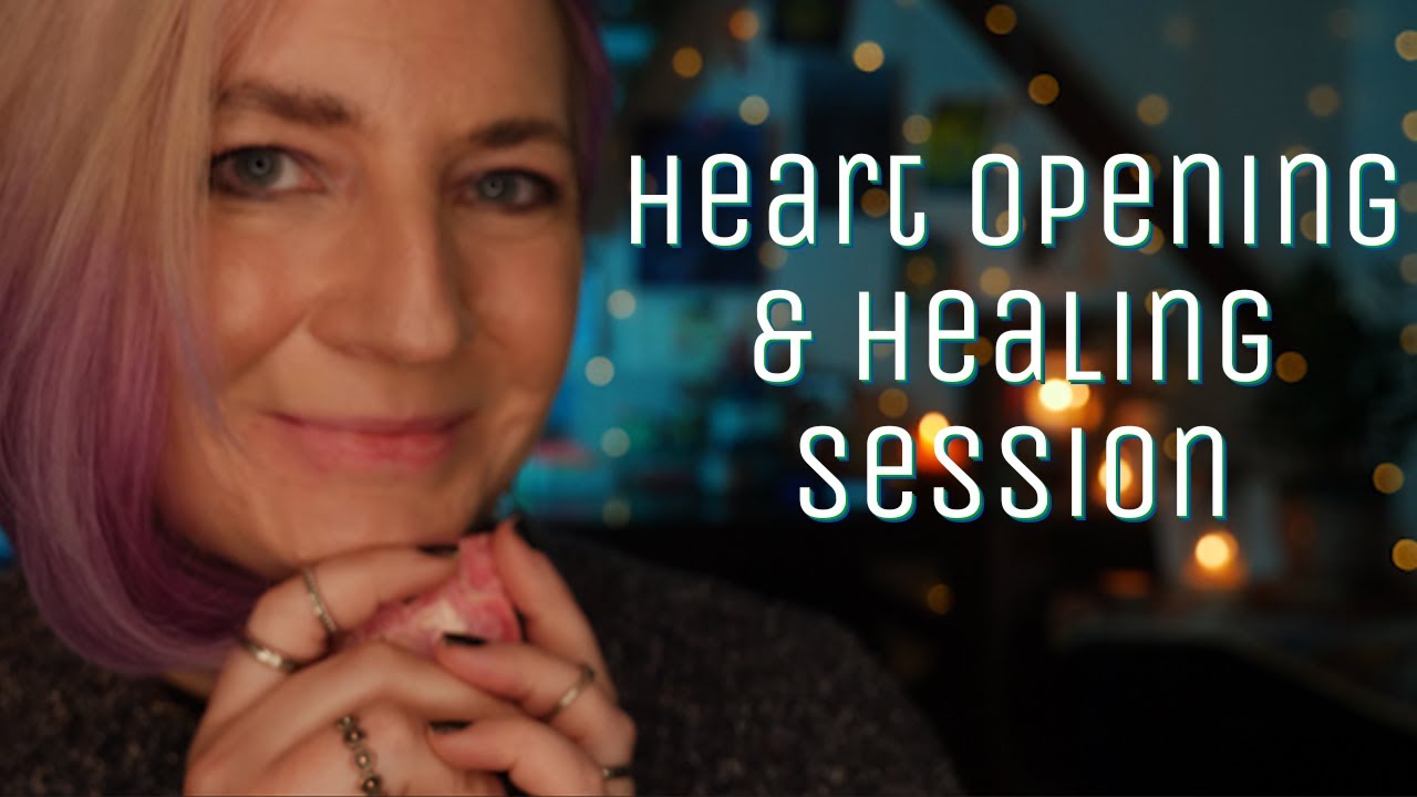 Heart Opening & Healing Session - Reiki ASMR Energy Healing - YouTube