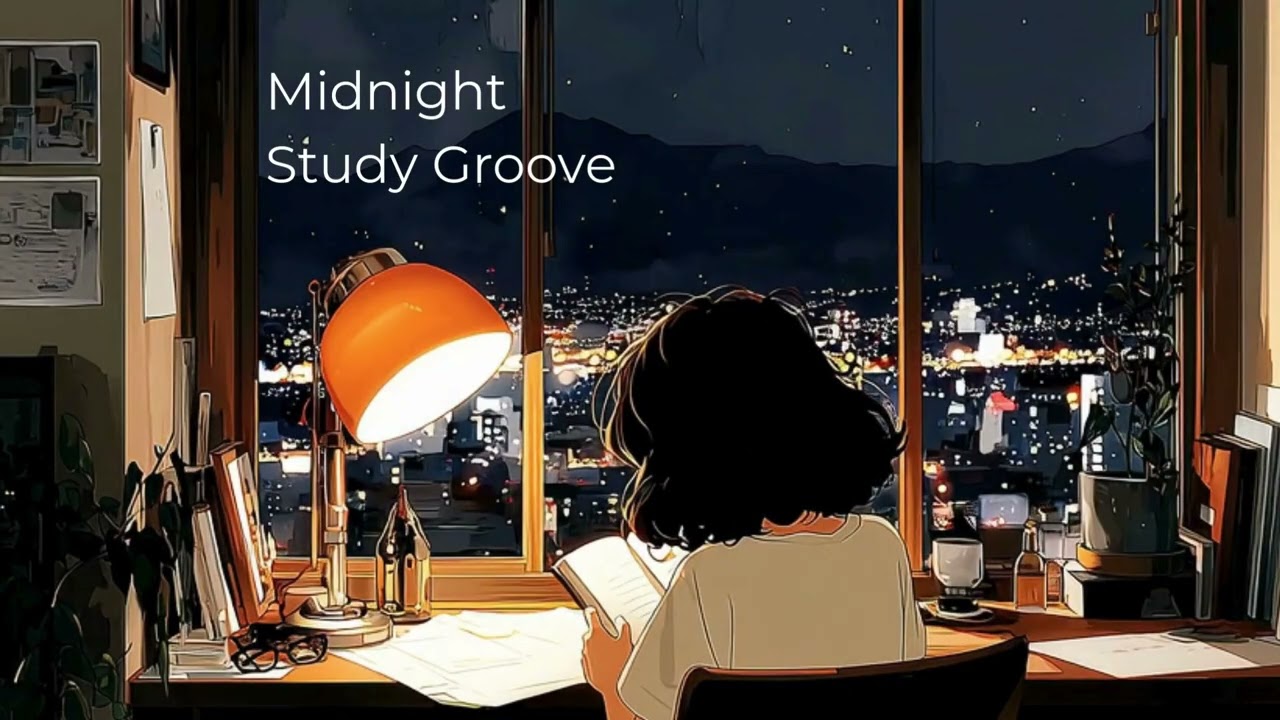 Midnight Study Groove 🌙 | Calm Lofi Beats for Deep Focus