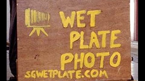 Great Wet Plate Collodion Process - DIY Darkbox