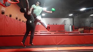 Most INSANE DUNK EVER?!(warning) someone gets HUMILIATED!! (lit vlog)