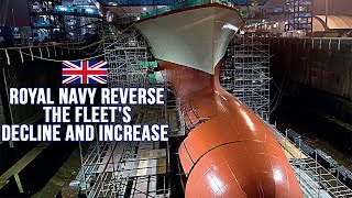 UK reverse the fleet&#39;s decline and increase it to at least 24 ships by the first half of the 2030s