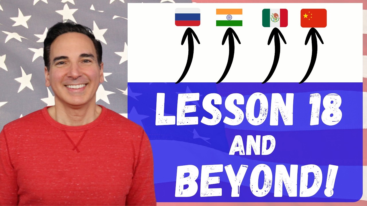 Lesson 18 and BEYOND! - YouTube