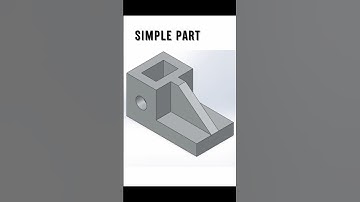 Design Your First 3D Part in SolidWorks — Super Easy!